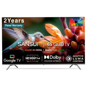 Sansui 165 cm (65 Inches) 4K Ultra HD QLED Smart Google TV