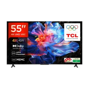 TCL 139 cm (55 inches) 4K Ultra HD LED Smart Google TV